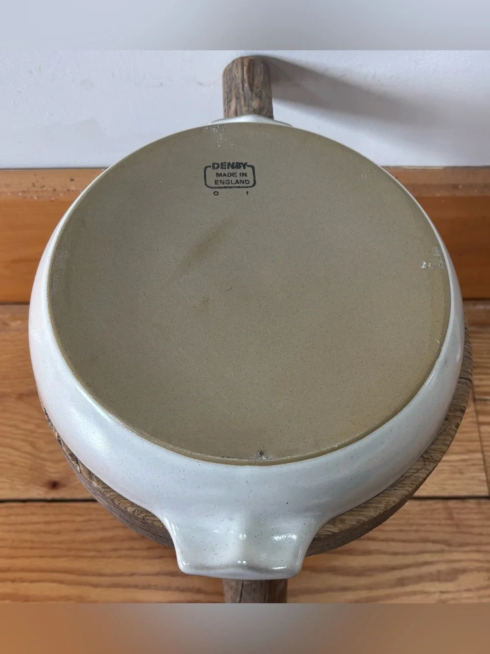 Denby Pottery Stoneware 8” Augratin Baking Dish Made in England